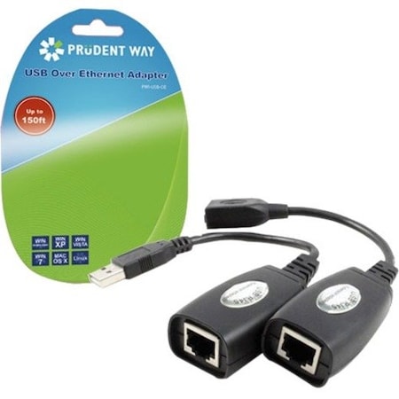 Prudent Way Usb Over Ethernet Adapter, 150 PWI-USB-OE